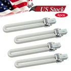 4 x 9W 365nm UV Gel Nail Curing 36 Watt Lamp U shape Light Bulb for Nail Dryer