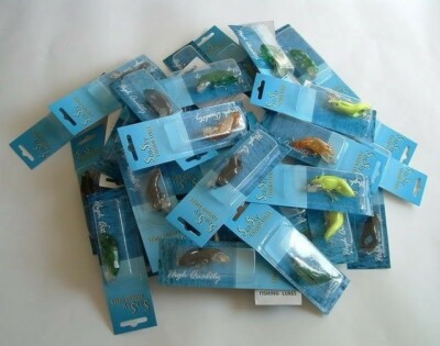 50 NEW Topwater Frog Crankbait Lure Bait Lot 2.5'' lures 0.3oz  wholesale