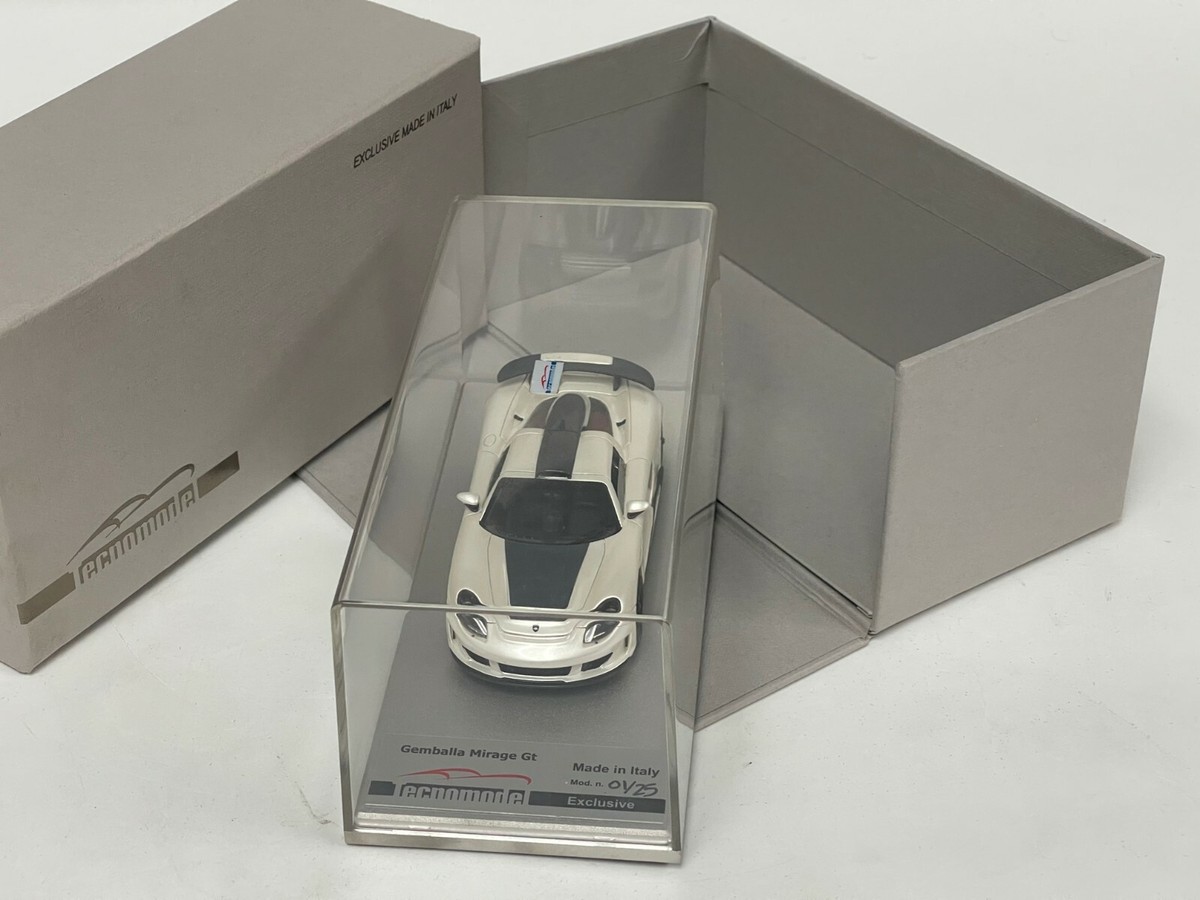 1/43 Tecnomodel Porsche Gemballa Mirage GT Coupe Pearl White