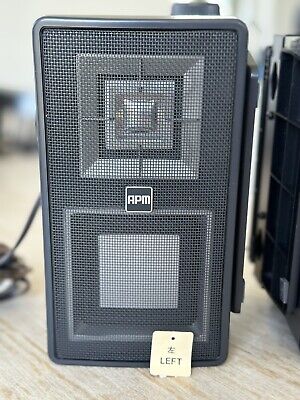 Vintage sony apm speakers With Mounting Bracket 8 Ohm 25w Vintage sony apm speakers With Mounting Bracket 8 Ohm 25w