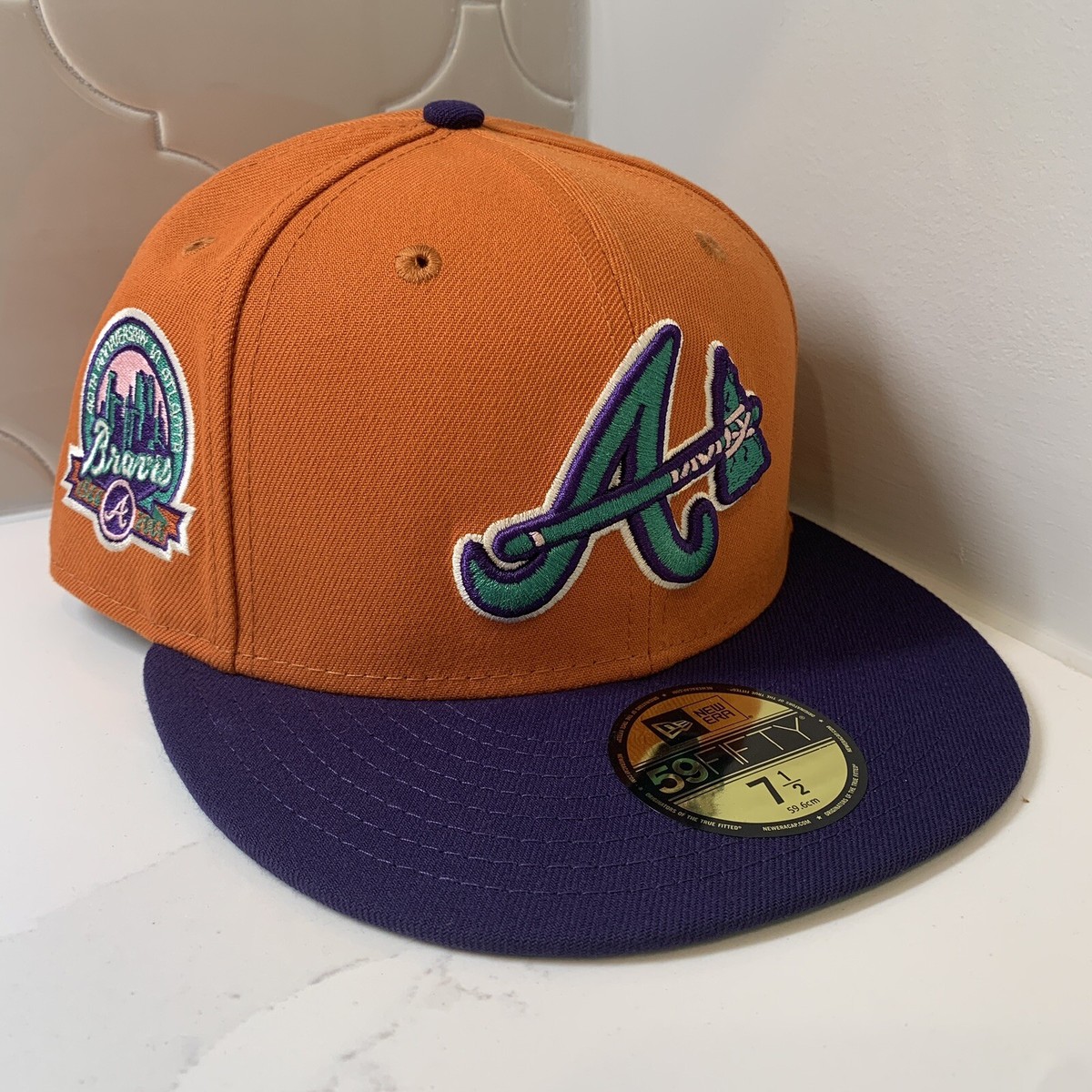 Atlanta Braves New Era 59FIFTY Cactus Fruit 40th Anniversary