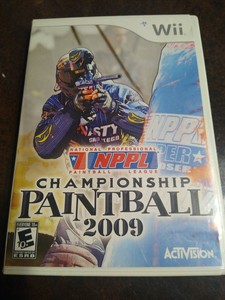 Nppl Championship Paintball 09 Nintendo Wii Ebay