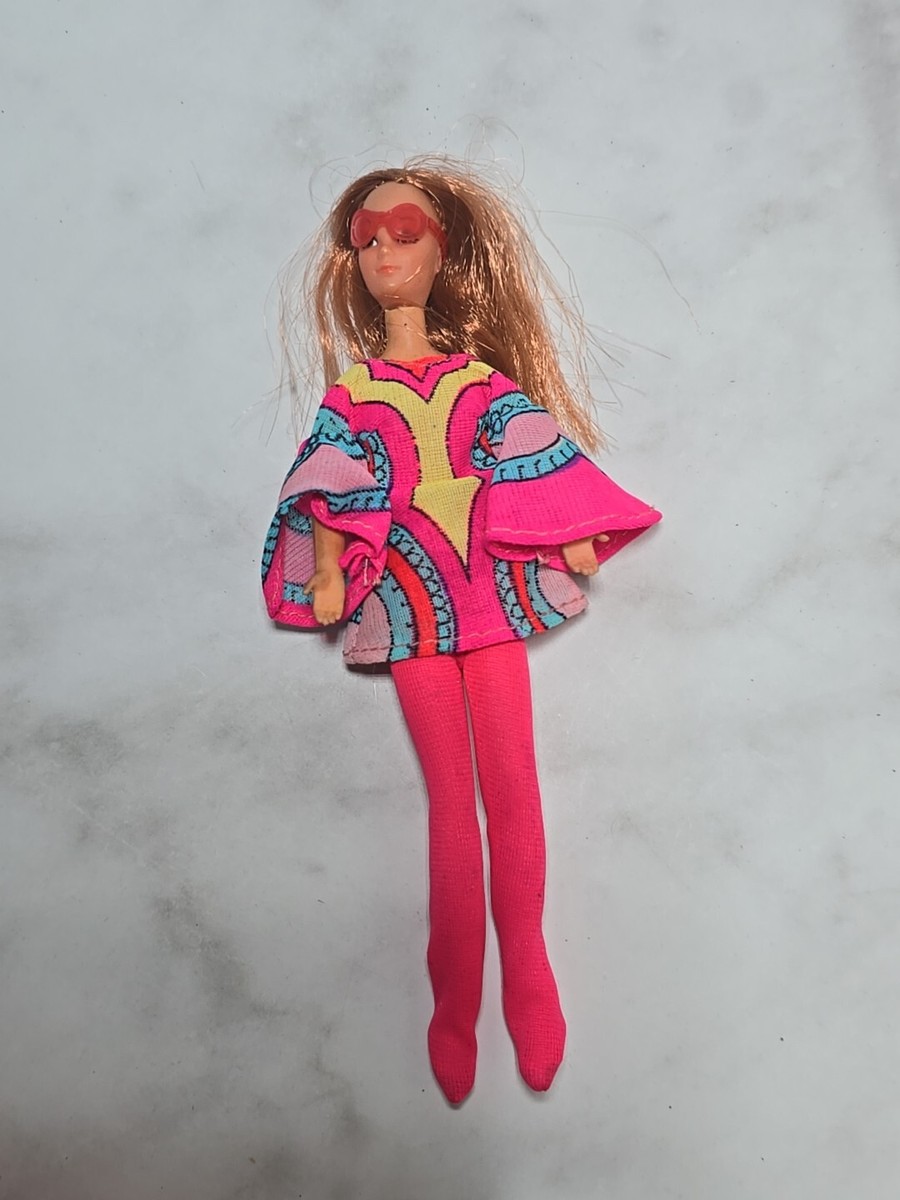 正規 Vintage eBay | Poseable Doll Lilac FLOWERS ROCK Mattel 1970 その他