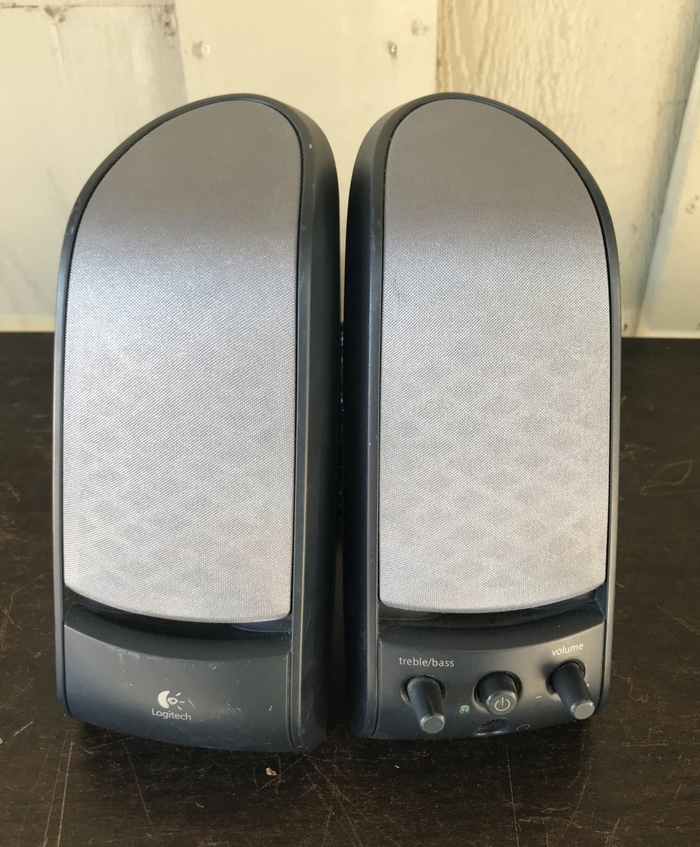 Logitech X-120 S-0083a Desktop Computer Multimedia Speakers Audio for sale  online