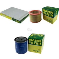 MANN-FILTER Inspektionspaket Filtersatz Passend FüR CitroëN Xsara 1.9 D