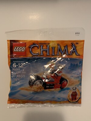 LEGO 30265 Worriz' Fire Bike polybag New.