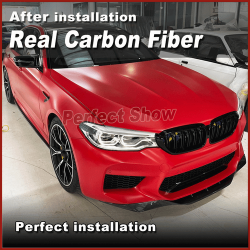 Alerón de carbono alerón delantero difusor tracción delantera para BMW Serie 5 F90 M5 2018-20 - Imagen 7 de 14