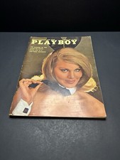 Vintage Lot Of 5 Playboy Magazines w/ Centerfold, 4 From 1967 And 1 From 1968