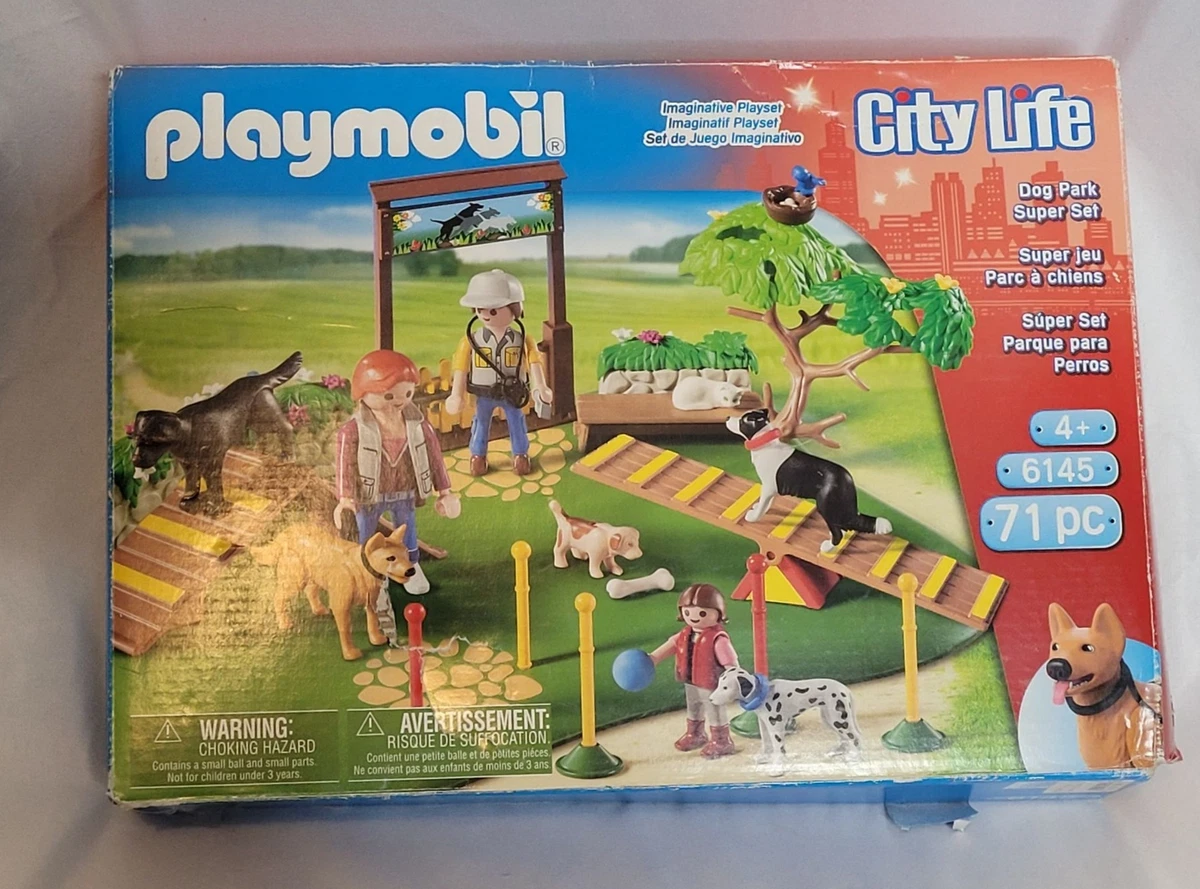 Playmobil City Life Park Original Box Incomplete Set |