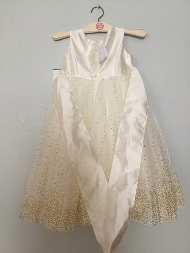 NWT Flower Girl Dress Recital Bridesmaid Formal Party Fairy Mesh Full Sparkle 5 - Picture 2 of 10