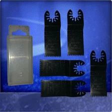 5 Saw Blades 1 1/4in Japan Accessories Attachments for Einhell Rt MG 200E + Box