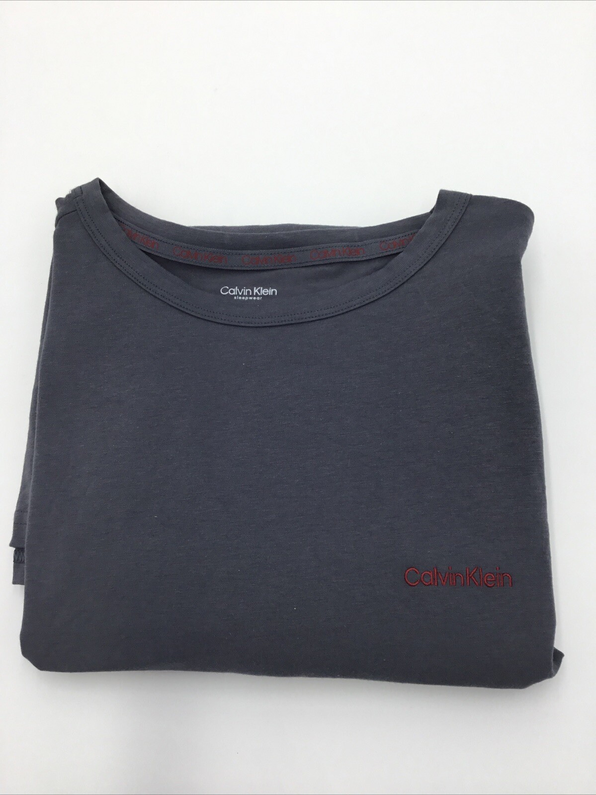 Мужская футболка Calvin Klein из современного хлопка Holiday Lounge Вересково-серый средний цвет 4990₽