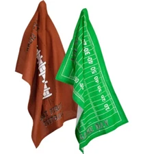 2 Tea Towel Football Fever Boston International New