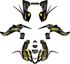 Fits LTZ 400 2003 to 2008 GRAPHIC KIT for SUZUKI LTZ 400 STICKER Z400 DECal