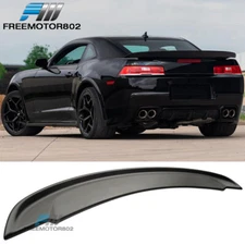 Fits 14-15 Chevrolet Camaro Z28 OE Style Flush Mount Matte Trunk Spoiler Wing