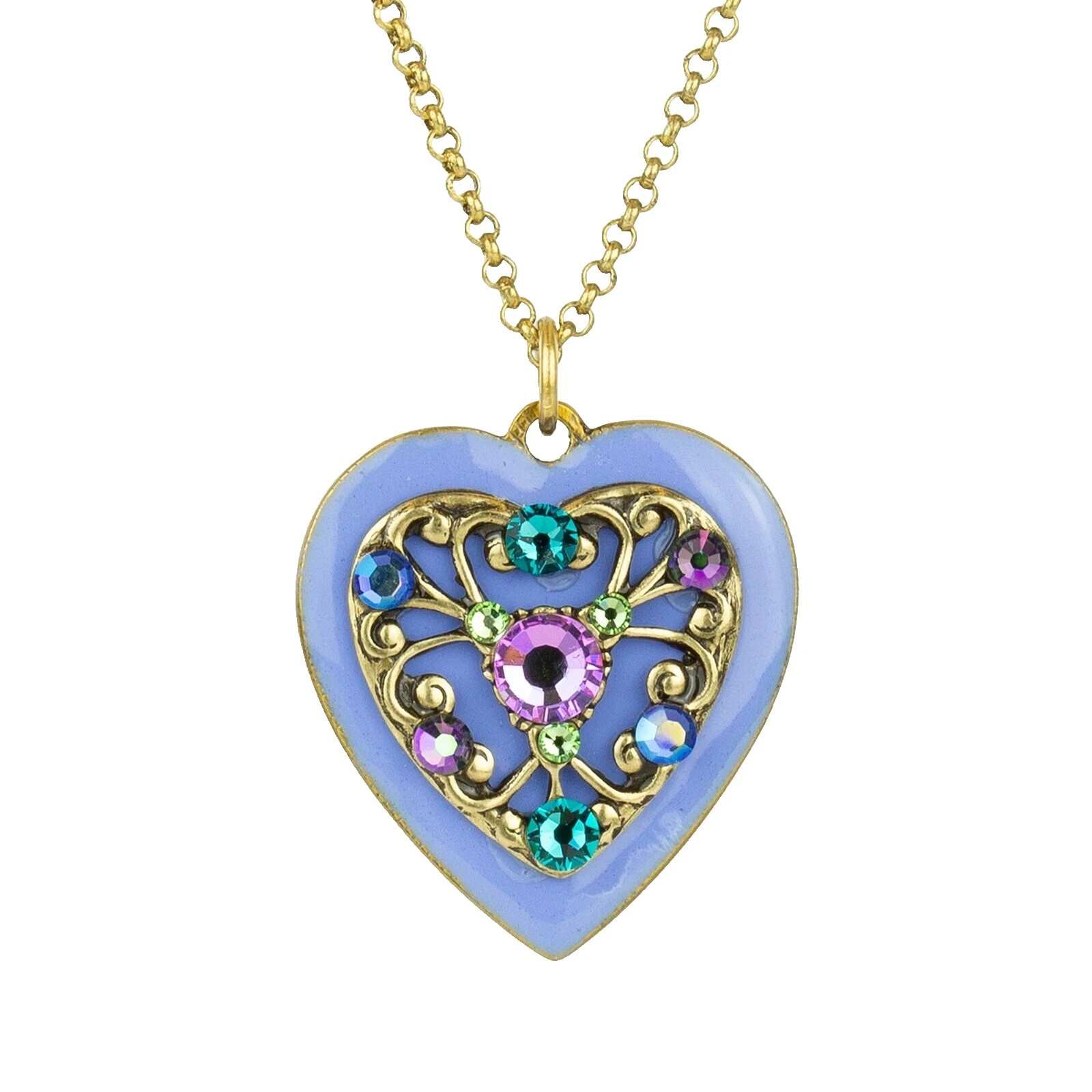 Bronce Esmalte de Cristal Moda Collares y Colgantes