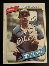 1980 Topps Ralph Garr #272 Chicago White Sox