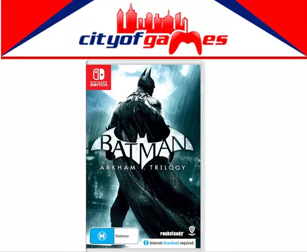 Batman Arkham Trilogy Nintendo Switch Game Brand New