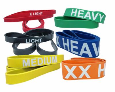 SUPERBANDS in 6 Levels - Fitnessband Gymnastikband Expander Sport Gummiband