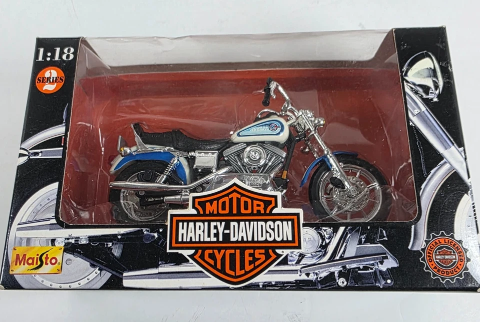 Lote de 6 bicicletas Harley-Davidson vintage escala 1:18 diecast Foto 2 de 4