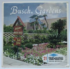 View Master A988, Busch Gardens, Tampa, Florida, Sawyer's, Version A, 3 Reel Set