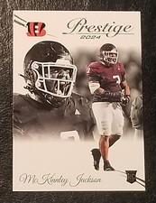2024 Panini Prestige McKinnley Jackson Rookie Card Cincinnati Bengals No. 369