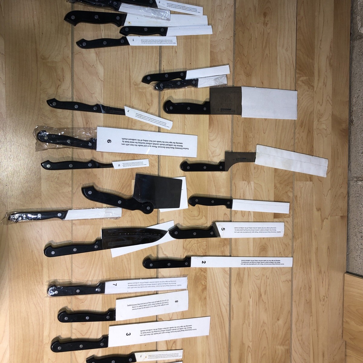 Kitchen Knife Set Ronco Showtime Six Star Plus 23 Pc Knife Set | eBay