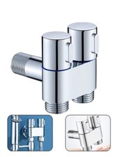 60x70x75MM Angle Valve Triangle Valve 1 In Two Out Double Control Triangle Valve