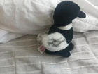 VINTAGE MARY MEYER 1995 DUCK BLACK WHITE  FINGER PUPPET GREAT CONDITION