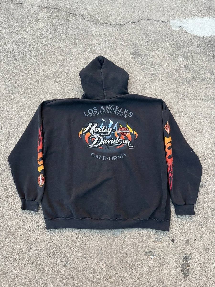 harley davidson zipper hoodie products for sale | eBay