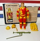 GI Joe Blowtorch 1984 v1 *100% COMPLETE w/File Card, Near Mint!* Vintage ARAH