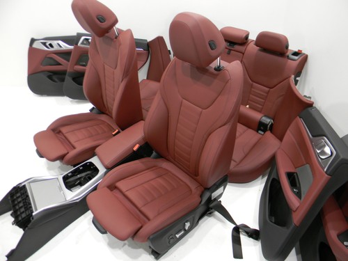 BMW 4er G26 GC Lederausstattung Sportsitze Sit Seats Leather Vernasca Tacora Red