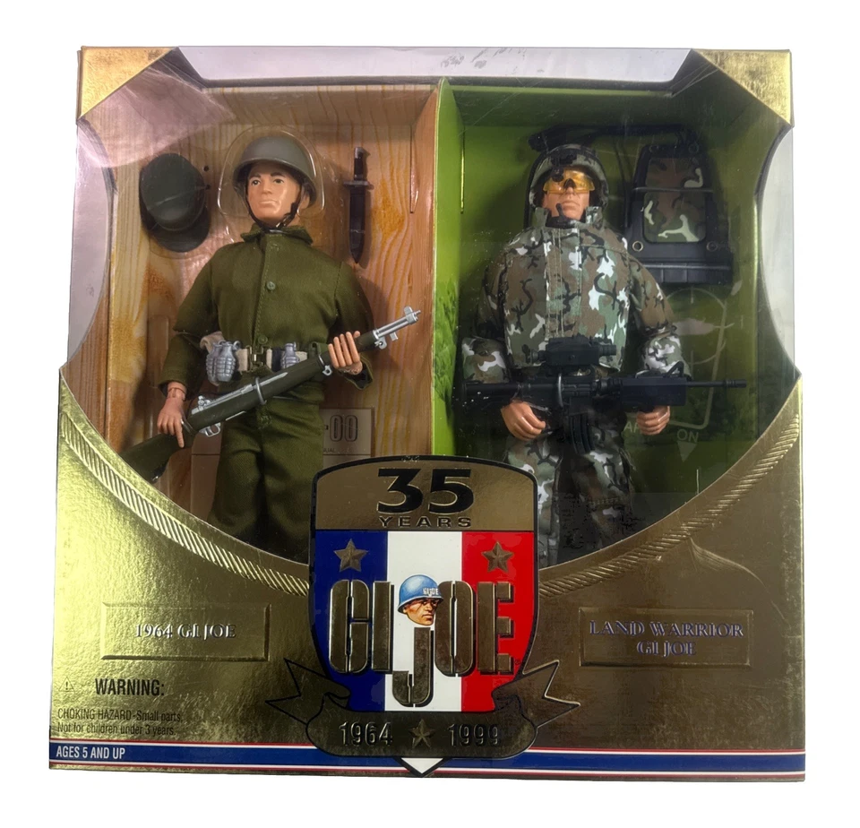 GI JOE-35 Años 1964 GI Joe y 1999 Land Warrior con todos los accesorios. Caja original Foto 4 de 4