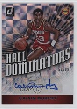 2019 Panini Donruss Hall Dominator Signatures 56/99 Calvin Murphy Auto HOF 1q1s