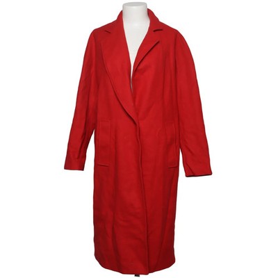 Zara Basic, Mantel, Damen, Größe: L, Rot, Acetat/Polyester, Einfarbig #U5j