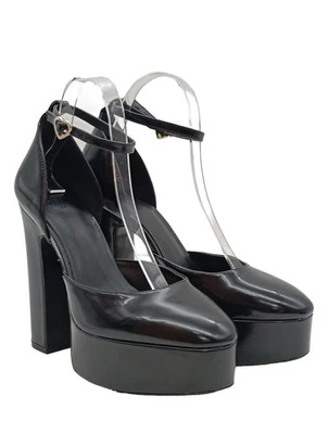 H&M Escarpin à plateforme Dames Escarpins T EU 39 noir style extravagant - Photo 1/4