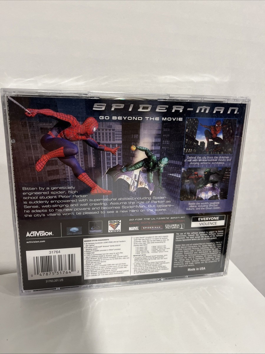 Spider Man: The Movie (PC, 2002) for sale online