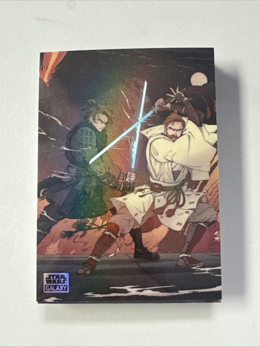 2025 Topps Chrome Star Wars Galaxy Duel On Mustafar Set 1-15 | eBay