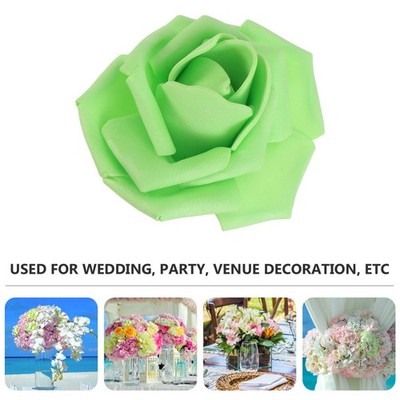 50 Pcs Basteldekorationen Blumenarrangements Unechte Rosen Simulierte