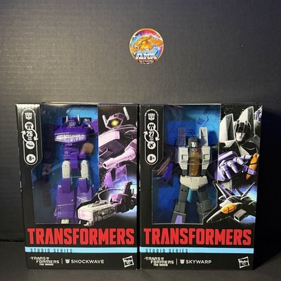 NIB Bundle (2) - Transformers Movie SHOCKWAVE & SKYWARP Studio Series 86 Voyager