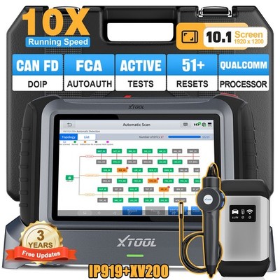 XTOOL IP919 OBD2 Diagnosegerät ECU-Codierung Schlüsselprogrammierung XV200