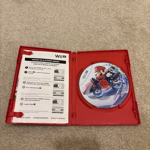 Nintendo Wii U Super Mario Bros Theme Lot 4 Video Games Maker 3D World Kart 8 U - Picture 8 of 22