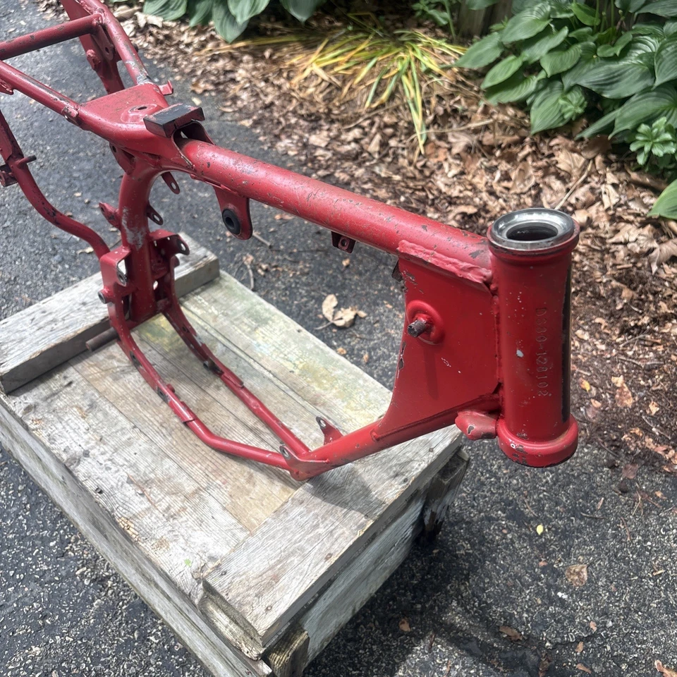 1980 ? Cuadro chasis principal Suzuki DS80 DS 80 antiguo vintage OEM Foto 4 de 4