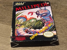 Millipede Nintendo Nes Complete CIB Good Shape Authentic