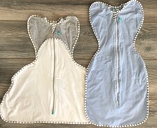 Love To Dream Swaddle Up Set of 2 White Is Small Blue Is Medium