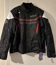 ALPHA CYCLE BREATHABLE Motorcycle RIDING PROTECTION GEAR SIZE 32 Pants XL Jacket