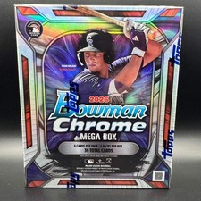2026 Bowman Chrome Baseball Mega Box SEALED IN HAND Ships Now 6 Packs 36 Cards