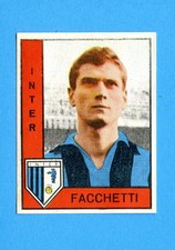 CALCIATORI PANINI 1962-63 - Figurina-Sticker - FACCHETTI - INTER -Rec