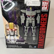 Transformers Titans Return Voyager Astrotrain & Darkmoon Sealed 2015 Read