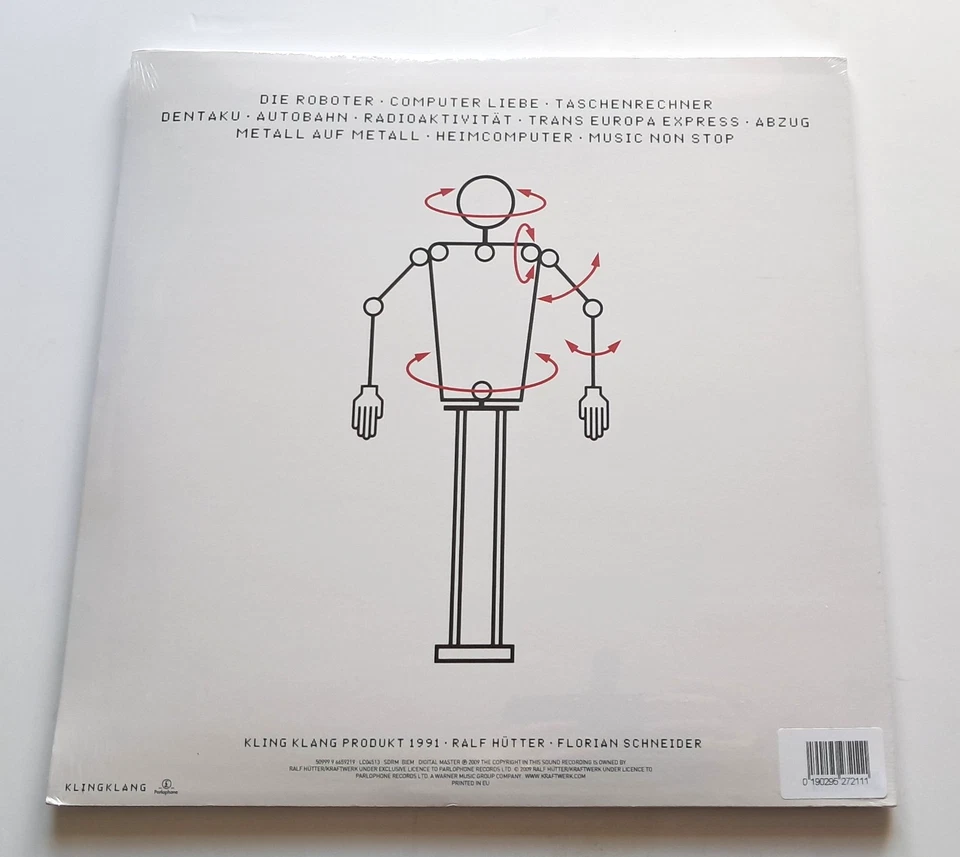 Kraftwerk - The Mix 2020 Parlophone Limited White Vinyl Double LP *New & Sealed* - Image 2 of 2
